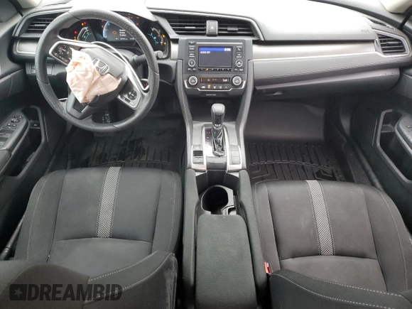 2020 Honda Civic LX with VIN 19XFC2F63LE026869, listed as a Copart auction lot 58776935 with 60,507 mi miles and Salvage title. Bid and sale history available at DreamBid. Image 8.