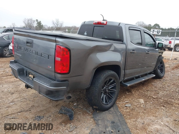 2021 Chevrolet Colorado 2WD LT with VIN 1GCGSCEN8M1119980, listed as a IAAI auction lot 41613711 with 86,612 mi miles and . Bid and sale history available at DreamBid. Image 4.