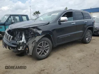 2021 Jeep Grand Cherokee Limited z VIN 1C4RJFBG9MC871405, wystawiony jako Copart lot #54375845 z przebiegiem 43 244 mil mil oraz Szkody całkowita. Historia ofert i sprzedaży dostępna na DreamBid. Obrazek 1.