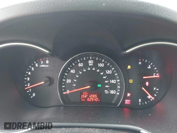 2015 Kia Sorento LX with VIN 5XYKT4A77FG621662, listed as a IAAI auction lot 41883976 with 62,540 mi miles. Bid and sale history available at carsss.com. Image 7.