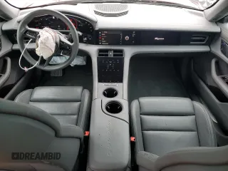 2022 Porsche Taycan 4S with VIN WP0AB2Y16NSA45160, listed as a Copart auction lot 55658565 with 30,165 mi miles and Salvage Title. Bid and sale history available at DreamBid. Image 8.