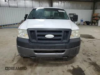 2007 Ford F-150 XL with VIN 1FTVX14527NA78614, listed as a Copart auction lot 45945555 with 297,404 mi miles and Salvage Title. Bid and sale history available at carsss.com. Image 5.