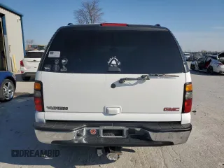 2006 GMC Yukon SLE with VIN 1GKEC13ZX6R133340, listed as a Copart auction lot 48743425 with Not Provided miles and Salvage Title. Bid and sale history available at DreamBid. Image 6.