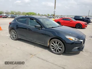 2018 Mazda 3 Touring with VIN 3MZBN1L34JM167673, listed as a Copart auction lot 51228195 with 87,427 mi miles and Clean Title. Bid and sale history available at DreamBid. Image 4.