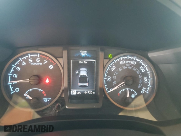 2017 Toyota Tacoma SR5 with VIN 3TMAZ5CN8HM047106, listed as a Copart auction lot 51831705 with 44,720 mi miles and Salvage Title. Bid and sale history available at DreamBid. Image 9.