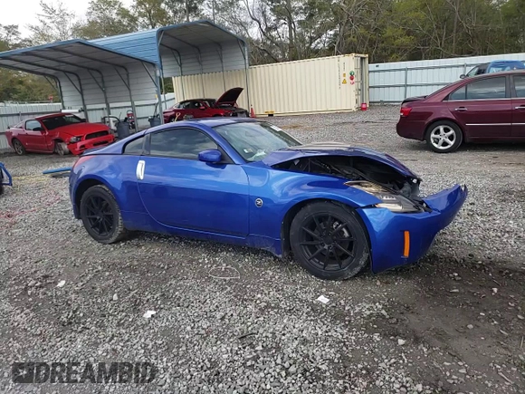 2003 Nissan 350Z Touring with VIN JN1AZ34E03T005917, listed as a Copart auction lot 51218465 with 0 mi miles and Salvage Title. Bid and sale history available at carsss.com. Image 11.