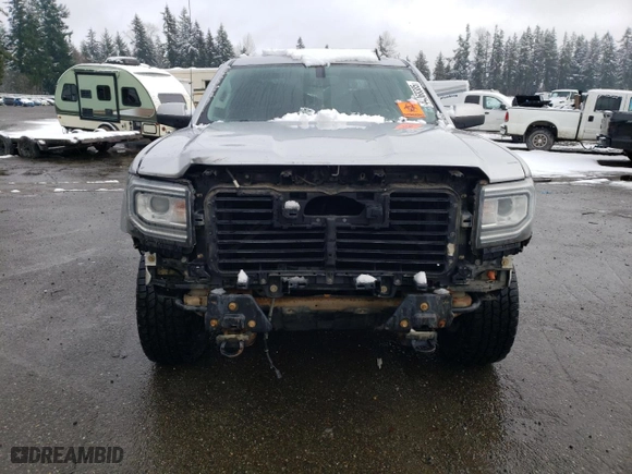 2017 GMC Sierra 1500 SLE with VIN 1GTV2MEC4HZ188104, listed as a Copart auction lot 44368385 with 119,903 mi miles and Salvage Title. Bid and sale history available at carsss.com. Image 5.