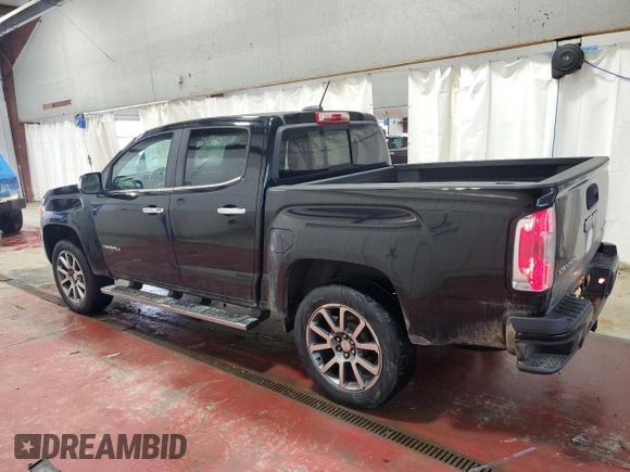 2019 GMC Canyon 4WD Denali with VIN 1GTG6EEN5K1162458, listed as a Copart auction lot 43143385 with 55,047 mi miles and Salvage Title. Bid and sale history available at carsss.com. Image 2.