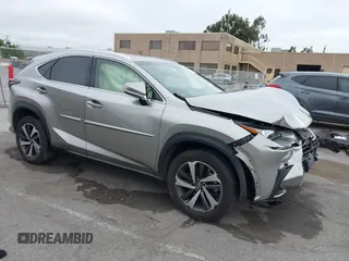 2018 Lexus NX 300 with VIN JTJBARBZ4J2168975, listed as a IAAI auction lot 42439794 with 58,087 mi miles and . Bid and sale history available at DreamBid. Image 1.