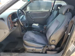 2001 Saab 9-3 SE with VIN YS3DF78K517008840, listed as a Copart auction lot 47104765 with 185,974 mi miles and Salvage Title. Bid and sale history available at carsss.com. Image 7.