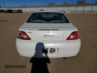 2002 Toyota Solara SE with VIN 2T1CF28PX2C599393, listed as a Copart auction lot 83866384 with 192,882 mi miles and Clean Title. Bid and sale history available at DreamBid. Image 6.