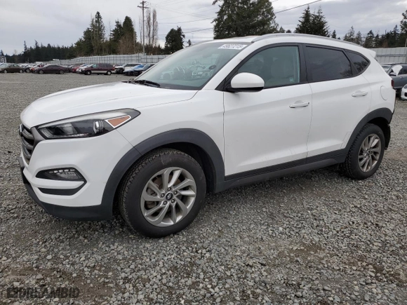 2016 Hyundai Tucson SE with VIN KM8J3CA40GU035411, listed as a Copart auction lot 49627215 with 104,567 mi miles and Salvage Title. Bid and sale history available at carsss.com. Image 1.