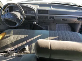 1993 Ford F-150 with VIN 1FTEX15N6PKB47692, listed as a Copart auction lot 43487355 with 129,417 mi miles and Salvage Title. Bid and sale history available at carsss.com. Image 8.