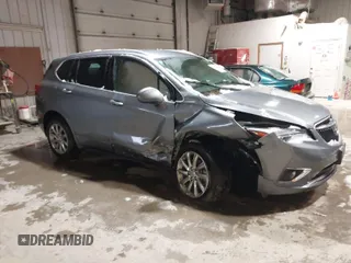 2019 Buick Envision Essence with VIN LRBFX2SA2KD146501, listed as a IAAI auction lot 41718355 with 33,027 mi miles and . Bid and sale history available at carsss.com. Image 1.