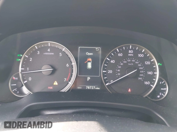 2019 Lexus RX with VIN 2T2BZMCAXKC201239, listed as a IAAI auction lot 41821258 with 78,727 mi miles. Bid and sale history available at carsss.com. Image 7.