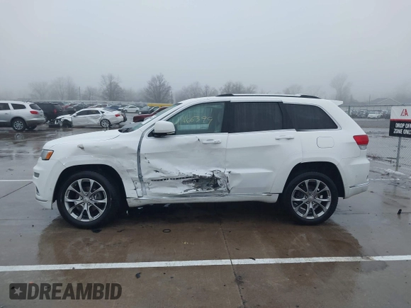 2019 Jeep Grand Cherokee Summit with VIN 1C4RJFJG5KC549097, listed as a IAAI auction lot 41466399 with 44,521 mi miles. Bid and sale history available at carsss.com. Image 14.