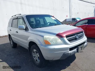 2004 Honda Pilot EX with VIN 2HKYF18684H602542, listed as a IAAI auction lot 42116418 with 240,737 mi miles. Bid and sale history available at carsss.com. Image 1.