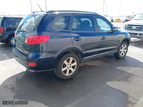 2008 Hyundai Santa Fe SE with VIN 5NMSH13E08H195074, listed as a IAAI auction lot 41745066 with 135,180 mi miles. Bid and sale history available at carsss.com. Image 4.