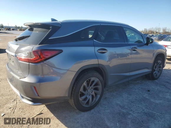 2019 Lexus RX with VIN JTJDZKCA4K2019825, listed as a Copart auction lot 41425285 with 61,368 mi miles and Salvage Title. Bid and sale history available at carsss.com. Image 3.