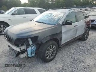 2020 Jeep Cherokee Lux with VIN 1C4PJLLX3LD524973, listed as a Copart auction lot 67049054 with 44,938 mi miles and Salvage title. Bid and sale history available at DreamBid. Image 1.