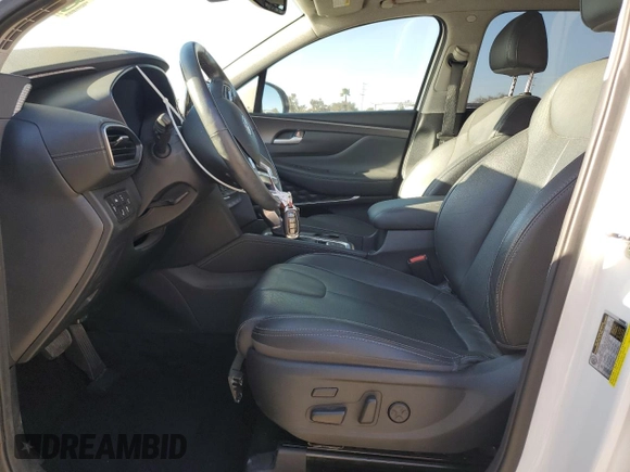 2019 Hyundai Santa Fe Ultimate with VIN 5NMS5CAD2KH133696, listed as a Copart auction lot 83610624 with 44,058 mi miles and Salvage Title. Bid and sale history available at carsss.com. Image 7.