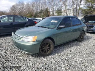 2003 Honda Civic LX with VIN 2HGES16673H607788, listed as a Copart auction lot 48729275 with 141,194 mi miles and Clean Title. Bid and sale history available at carsss.com. Image 1.