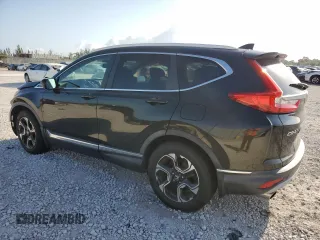 2017 Honda CR-V Touring with VIN 5J6RW1H91HL005307, listed as a Copart auction lot 51938845 with 41,323 mi miles and Salvage Title. Bid and sale history available at carsss.com. Image 2.