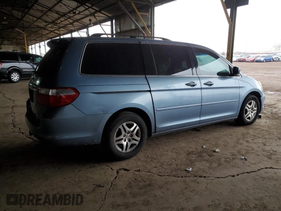 2006 Honda Odyssey EX-L with VIN 5FNRL38646B000103, listed as a Copart auction lot 49011715 with 240,268 mi miles and Salvage Title. Bid and sale history available at carsss.com. Image 3.