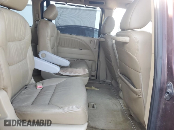 2008 Honda Odyssey EX-L with VIN 5FNRL38728B022788, listed as a Copart auction lot 52721625 with 0 mi miles and Salvage Title. Bid and sale history available at carsss.com. Image 11.