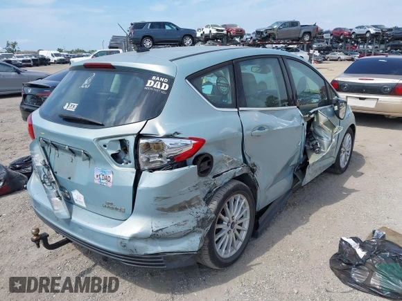 2013 Ford C-Max SEL with VIN 1FADP5BU0DL545491, listed as a IAAI auction lot 42091433 with 133,907 mi miles. Bid and sale history available at carsss.com. Image 4.