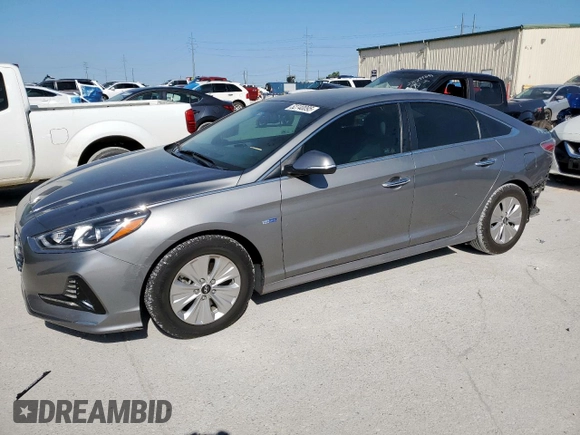 2018 Hyundai Sonata SE with VIN KMHE24L32JA079692, listed as a Copart auction lot 52740095 with 100,320 mi miles and Salvage Title. Bid and sale history available at DreamBid. Image 1.