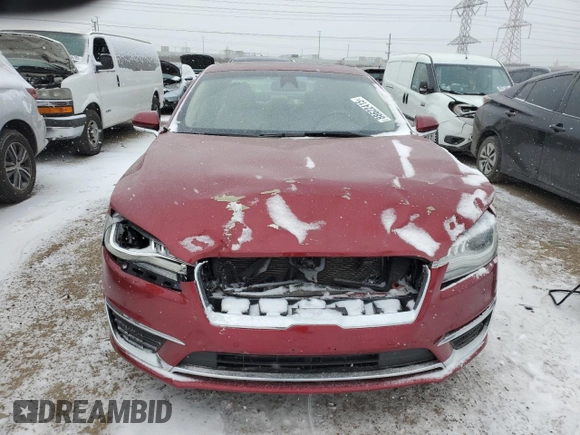 2017 Lincoln MKZ Hybrid Select with VIN 3LN6L5LU6HR607959, listed as a Copart auction lot 88622415 with 73,297 mi miles and Salvage Title. Bid and sale history available at DreamBid. Image 5.