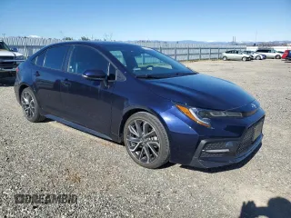 2021 Toyota Corolla XSE with VIN 5YFT4MCE4MP093777, listed as a Copart auction lot 44572625 with 50,351 mi miles and Non Repairable. Bid and sale history available at carsss.com. Image 4.