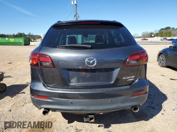 2014 Mazda CX-9 Touring with VIN JM3TB3CV4E0440446, listed as a Copart auction lot 47953125 with 113,538 mi miles and Salvage Title. Bid and sale history available at carsss.com. Image 6.