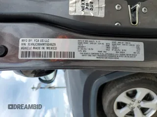 2021 Jeep Compass Latitude z VIN 3C4NJCBB4MT604629, wystawiony jako Copart lot #54324715 z przebiegiem 83 740 mil mil oraz Szkoda całkowita • Salvage title. Historia ofert i sprzedaży dostępna na DreamBid. Obrazek 13.