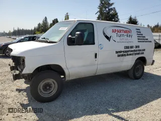 2008 Ford Econoline Cargo Commercial z VIN 1FTNE24W78DA18081, wystawiony jako Copart lot #54055265 z przebiegiem 162 658 mil mil oraz Szkoda całkowita • Salvage title. Historia ofert i sprzedaży dostępna na DreamBid. Obrazek 1.