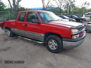 2003 Chevrolet Silverado 1500 LT with VIN 2GCEK19T431292022, listed as a IAAI auction lot 42118053 with 148,516 mi miles and . Bid and sale history available at DreamBid. Image 1.