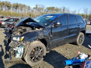 2020 Jeep Grand Cherokee Altitude with VIN 1C4RJFAG6LC319859, listed as a Copart auction lot 86792644 with 58,045 mi miles and Salvage Title. Bid and sale history available at carsss.com. Image 1.