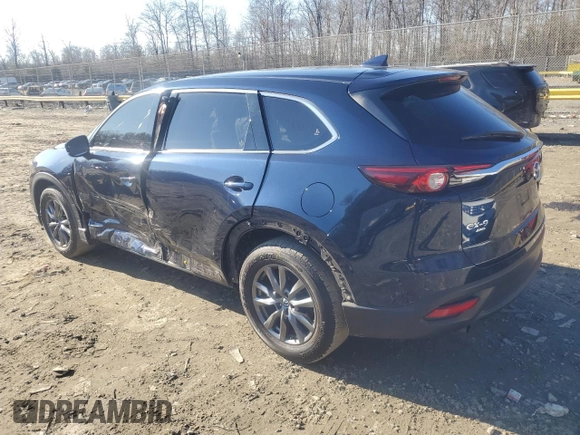 2020 Mazda CX-9 Touring with VIN JM3TCBCY9L0408512, listed as a Copart auction lot 87355134 with 41,618 mi miles and Salvage Title. Bid and sale history available at carsss.com. Image 2.