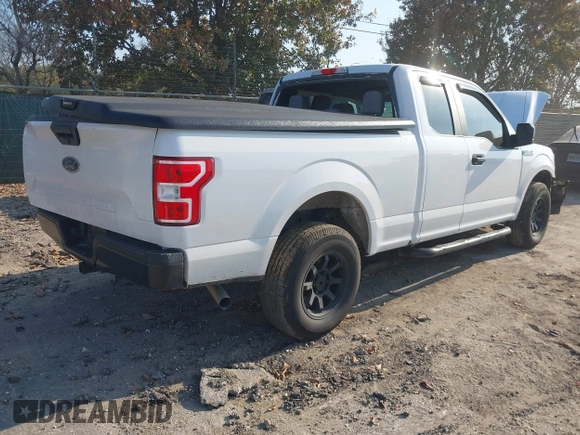 2020 Ford F-150 XL with VIN 1FTEX1C57LKD51947, listed as a IAAI auction lot 41500161 with 91,018 mi miles and . Bid and sale history available at DreamBid. Image 4.
