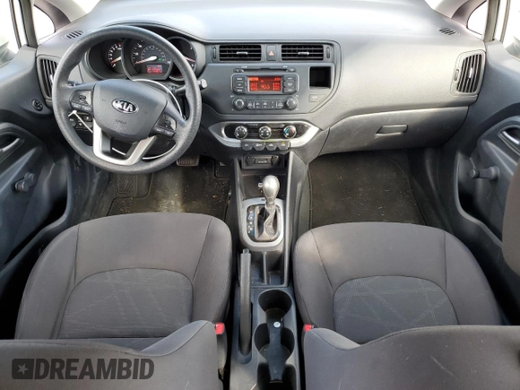 2013 Kia Rio LX with VIN KNADM4A38D6219536, listed as a Copart auction lot 72192754 with 74,307 mi miles and Salvage Title. Bid and sale history available at carsss.com. Image 8.