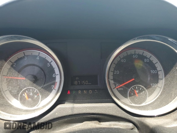 2013 Ram Cargo Van Tradesman with VIN 2C4JRGAGXDR716396, listed as a Copart auction lot 53691315 with 187,150 mi miles and Salvage Title. Bid and sale history available at DreamBid. Image 9.