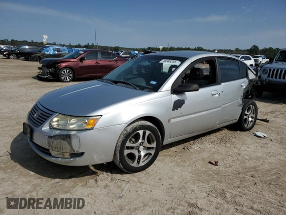 2005 Saturn ION ION 3 z VIN 1G8AL52FX5Z108102, wystawiony jako Copart lot #45346345 z przebiegiem 144 692 mil mil oraz Szkody całkowita. Historia ofert i sprzedaży dostępna na DreamBid. Obrazek 1.