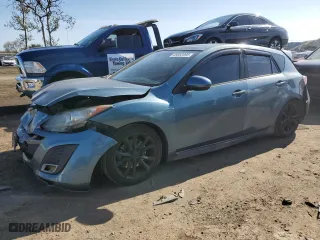 2010 Mazda Mazda3 s Sport with VIN JM1BL1H68A1295410, listed as a Copart auction lot 49852095 with 131,068 mi miles and Salvage Title. Bid and sale history available at carsss.com. Image 1.