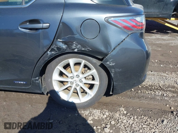 2011 Lexus CT 200h with VIN JTHKD5BH1B2007140, listed as a IAAI auction lot 41893295 with 182,935 mi miles and . Bid and sale history available at DreamBid. Image 6.