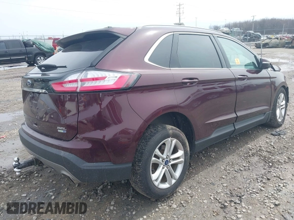 2020 Ford Edge SEL with VIN 2FMPK4J90LBB62772, listed as a IAAI auction lot 41951868 with 1 mi miles. Bid and sale history available at carsss.com. Image 4.