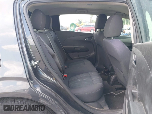 2014 Chevrolet Sonic LT with VIN 1G1JC6SB2E4115463, listed as a IAAI auction lot 42106600 with 135,652 mi miles. Bid and sale history available at carsss.com. Image 8.