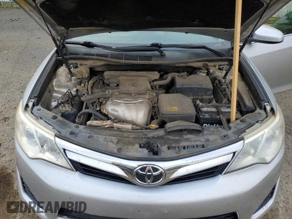2012 Toyota Camry L with VIN 4T1BF1FK4CU124092, listed as a Copart auction lot 53513325 with 220,063 mi miles and Salvage Title. Bid and sale history available at DreamBid. Image 11.