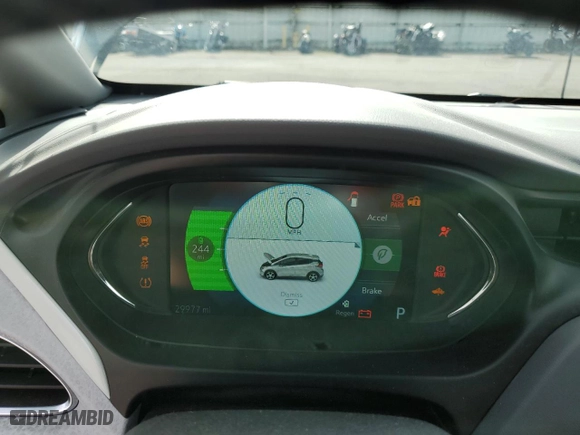 2021 Chevrolet Bolt EV LT with VIN 1G1FY6S06M4114448, listed as a Copart auction lot 50323935 with 29,977 mi miles and Salvage Title. Bid and sale history available at carsss.com. Image 9.