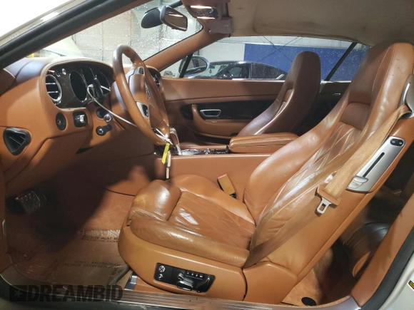 2010 Bentley Continental GT with VIN SCBDP3ZA3AC063350, listed as a Copart auction lot 44031934 with 42,573 mi miles and . Bid and sale history available at DreamBid. Image 7.